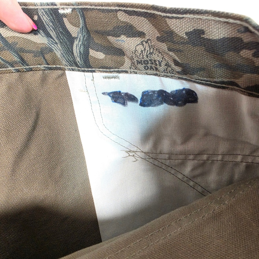 Vintage Carhartt Camo Pants Mens 38x32 Mossy Oak Bottomland USA Hunting RARE - Picture 7 of 16